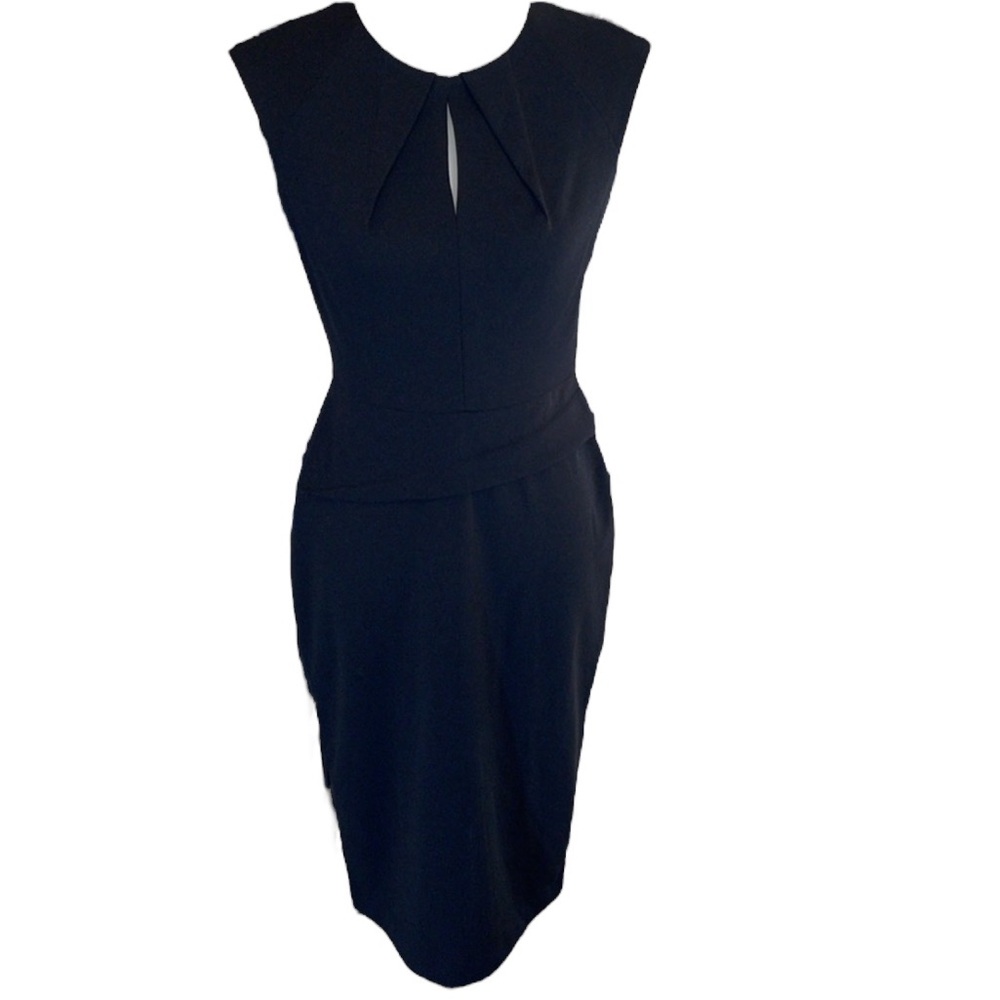 Calvin Klein Dress Sleeveless Black Size 4 NWT - Picture 4 of 17